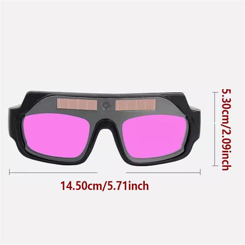 Automatic Dimming Welding Glasses, Solar Powered Welding Protective Glasses, Anti-glare Welding Accessories 1
