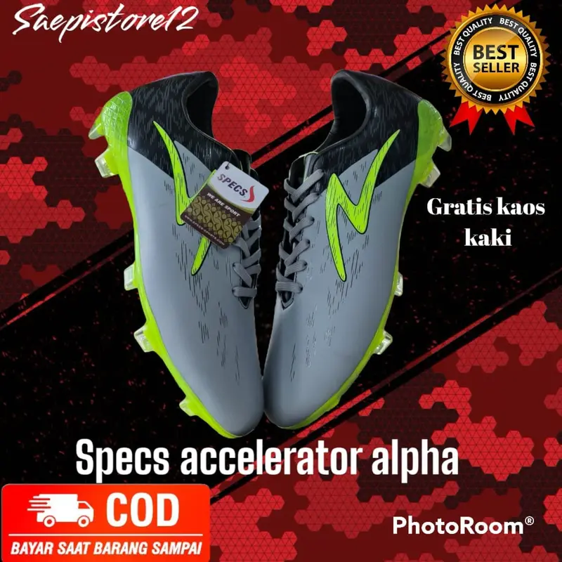 Sepatu Bola Specs Accelerator Lightspeed Alpha Garuda Attack Pro Fg Alat 0