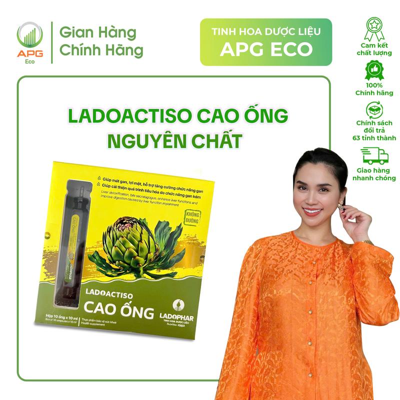 Cao Ống Atiso Nguyên Chất 10 ống x 10 ml