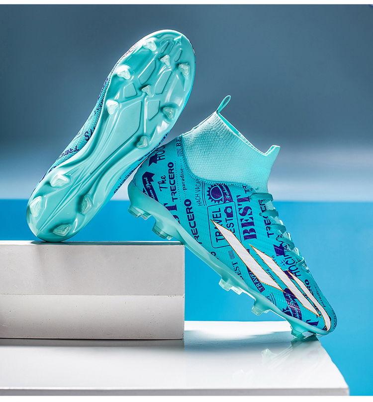 Product Introduction of Soccer Shoes Men's Adult Sports Soccer Shoes Long Broken Nail Training TF Boy Student Professional Short Studs Youth Sneakers 13