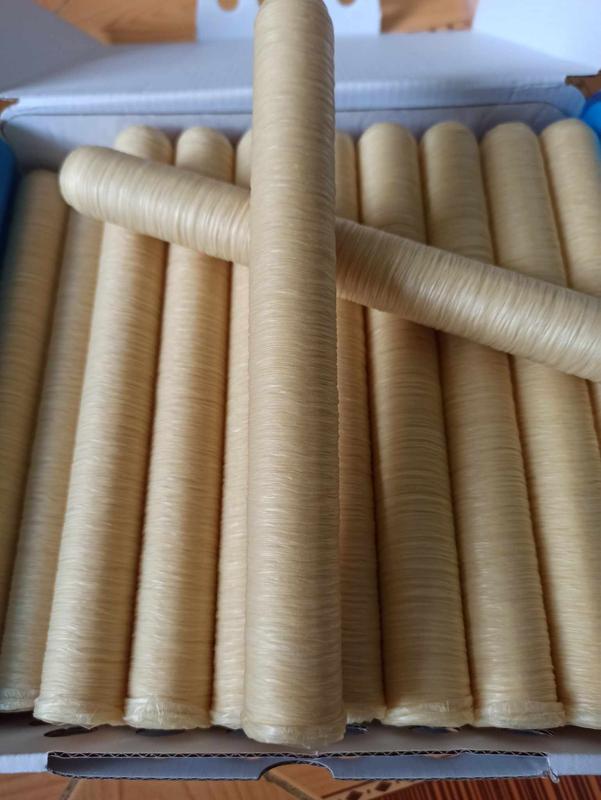 Vỏ collagen làm lạp xưởng xúc xích size 24 hàng Đức loại 1 mã NDX vỏ dài 15,24m Fishing Bắt Cá