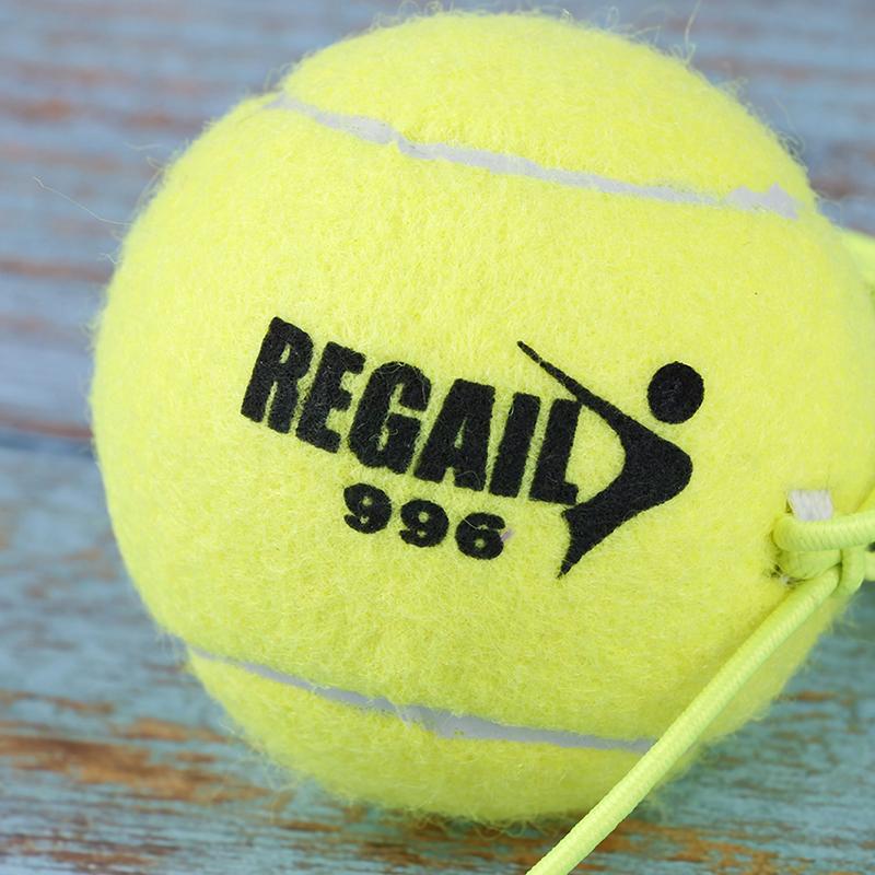 Product Introduction of Elastic Rubber Band Tennis Ball Single Practice Training Belt Line Cord Tool 21