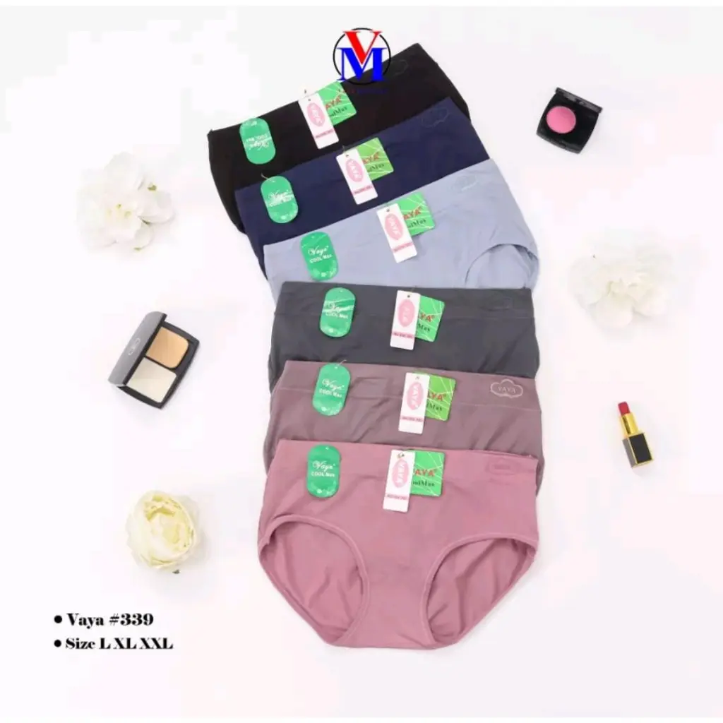 Promo 6 , 12 Pcs  Celana Dalam Wanita Vaya 339 / CD Dalaman Cewek VAYA Super SOFT