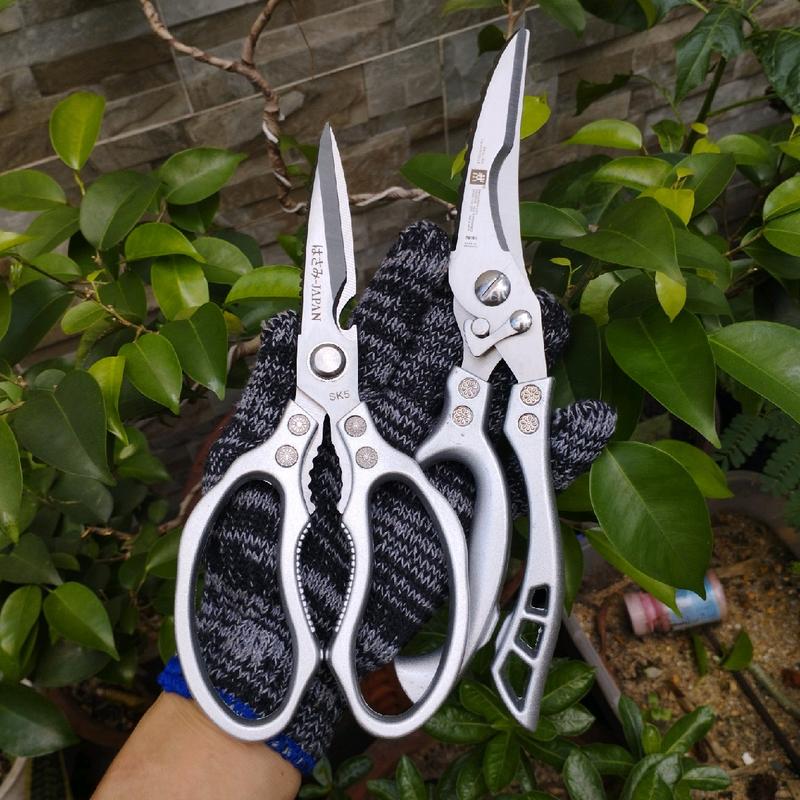 Bộ đôi kéo cắt thực phẩm,kéo cắt gà vịt keocat xuong 