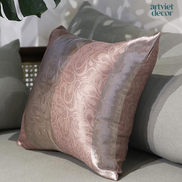Vỏ gối tựa trang trí Gối sofa cao cấp ArtViet Decor 40x40 45x45 nhiều họa tiết 2