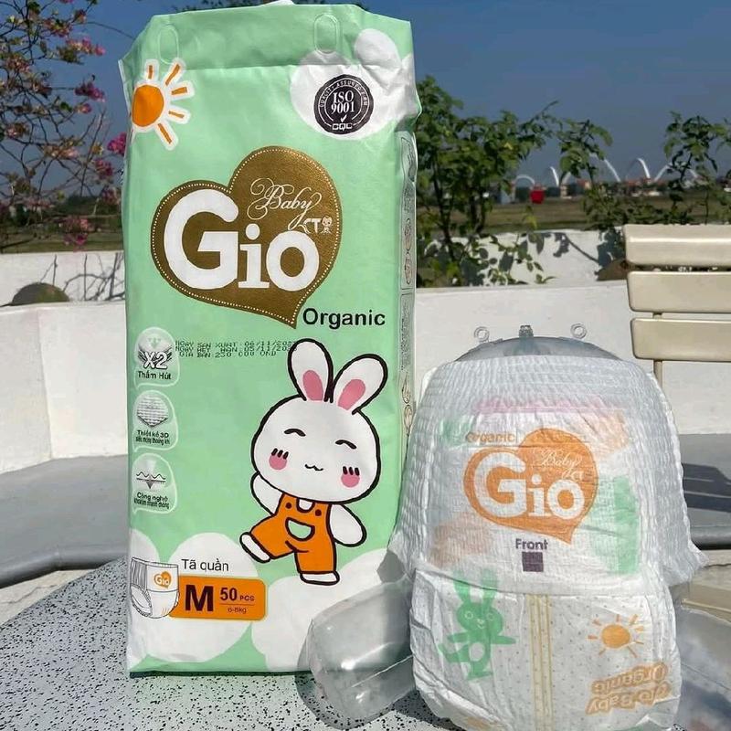 BỈM QUẦN BABY GIO , 1 BỊT 50 MIẾNG, PHÔM SUÔN , HÀNG VIỆT NAM