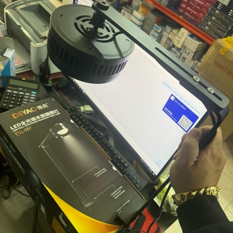 đèn rọi deyao 60W 70W 11 chế độ màu , chỉnh app easycon rgb dùng cho bể cá chơi nhiều loại cá ... kết nối app qua bluetoot