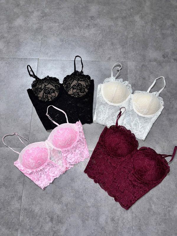 Áo cúp ngực ren cho nữ có mút ngực - Áo lẻ nhiều màu