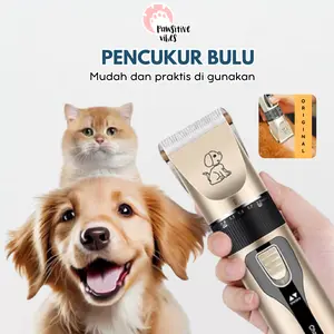 Alat Cukur Bulu Kucing Anjing- Pet Razor - Pet Clipper - Pencukur Bulu