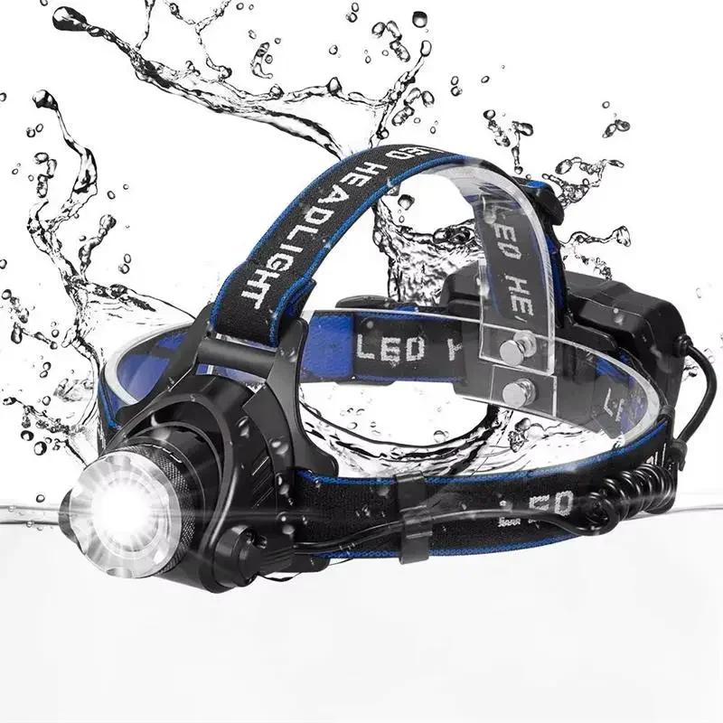 Lanterna de cabeça led com sensor de movimento e zoom usb_voghion.com
