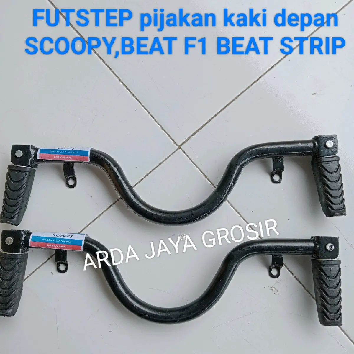 Postep pijakan kaki depan motor metic,HONDA BEAT,BEAT F1 SCOOPY dan Mio