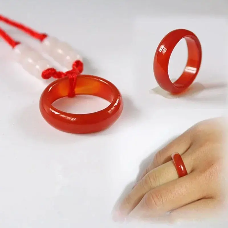 Vòng Tay Đá Chalcedony Mã Não, Dành Cho Nữ, Đá Ngọc Bích Băng Cao, Tự Nhiên 0