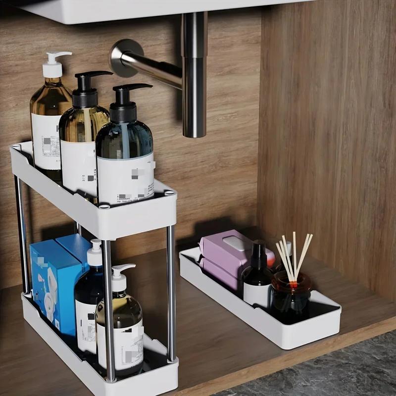 Product Introduction of Bathroom Storage Rack With Wheels 3/4 Layer Rolling Utility Cart Bathroom Storage Organizer Multi-purpose Corner Shelf 5