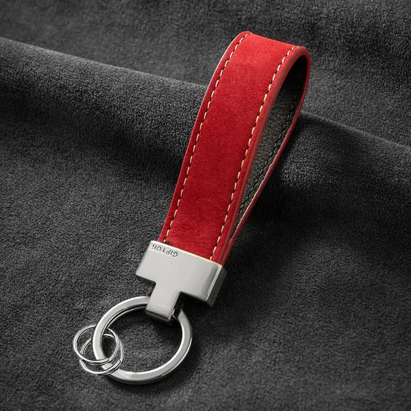 Fashion PU Leather Keychain, Car Keychain, Universal Keychain for Men & Women, Durable Keychain for Outdoor Activities, Suitable for Hiking, Camping 2