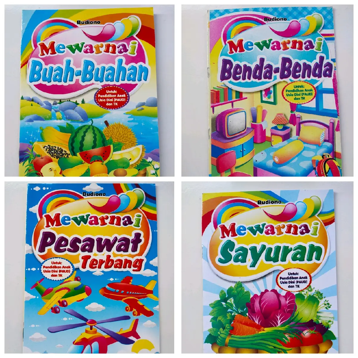 Buku TK Mewarnai Anak Budiono.