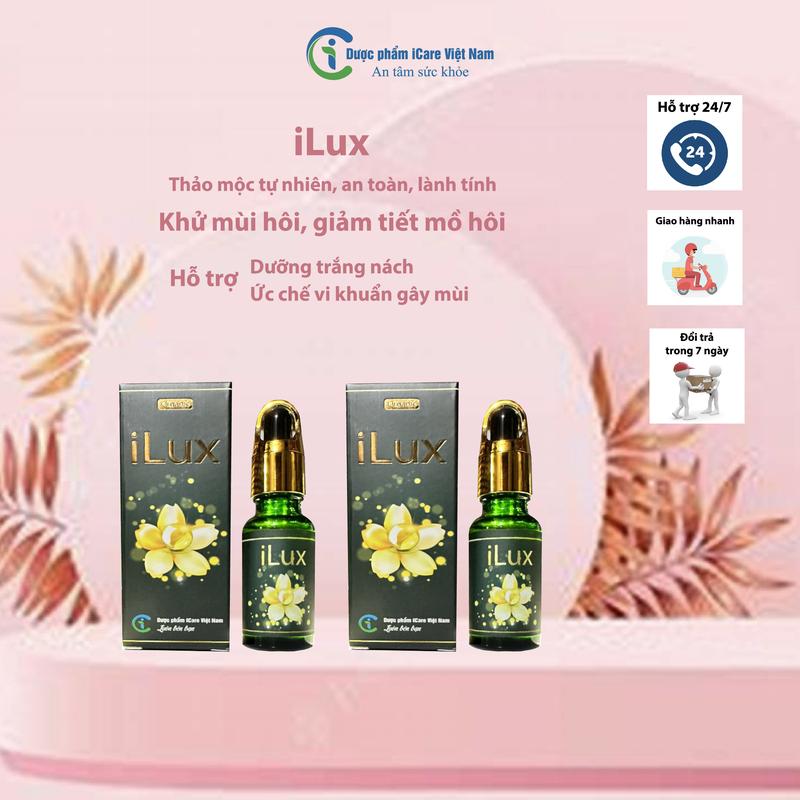 Combo 02 lọ khử mùi hôi nách 20ml thảo mộc tự nhiên