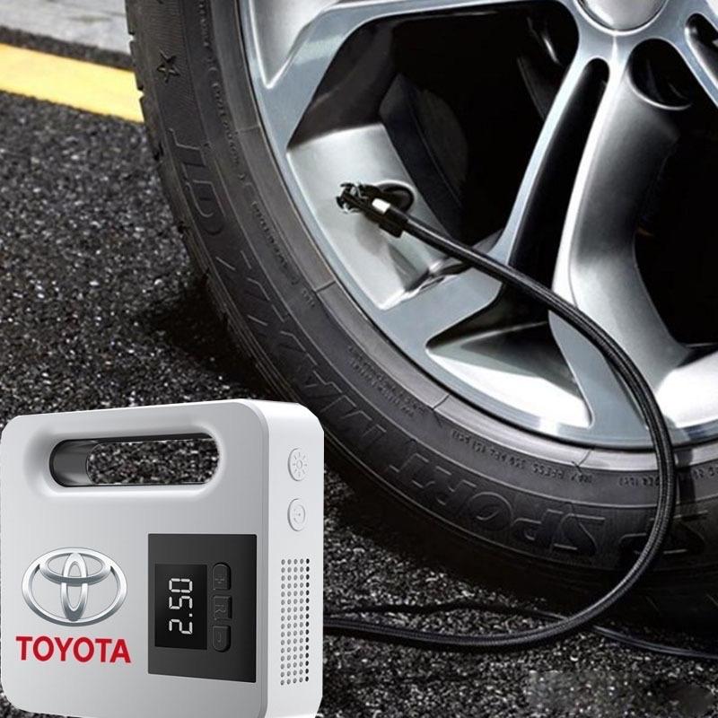 Bơm lốp toyota điện tử tự ngắt dành cho xe 5-7 chỗ , hàng chính hãng bảo hành lỗi 1 đổi 1 12 tháng 4