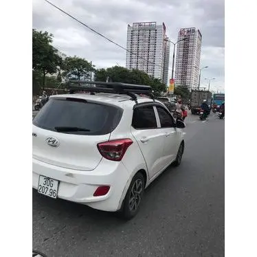 Giá nóc cho xe Hyundai i10⚡ HÀNG LOẠI 1 ⚡ Baga chất liệu hợp kim nhôm nhẹ bền, thiết kế thể thao 4