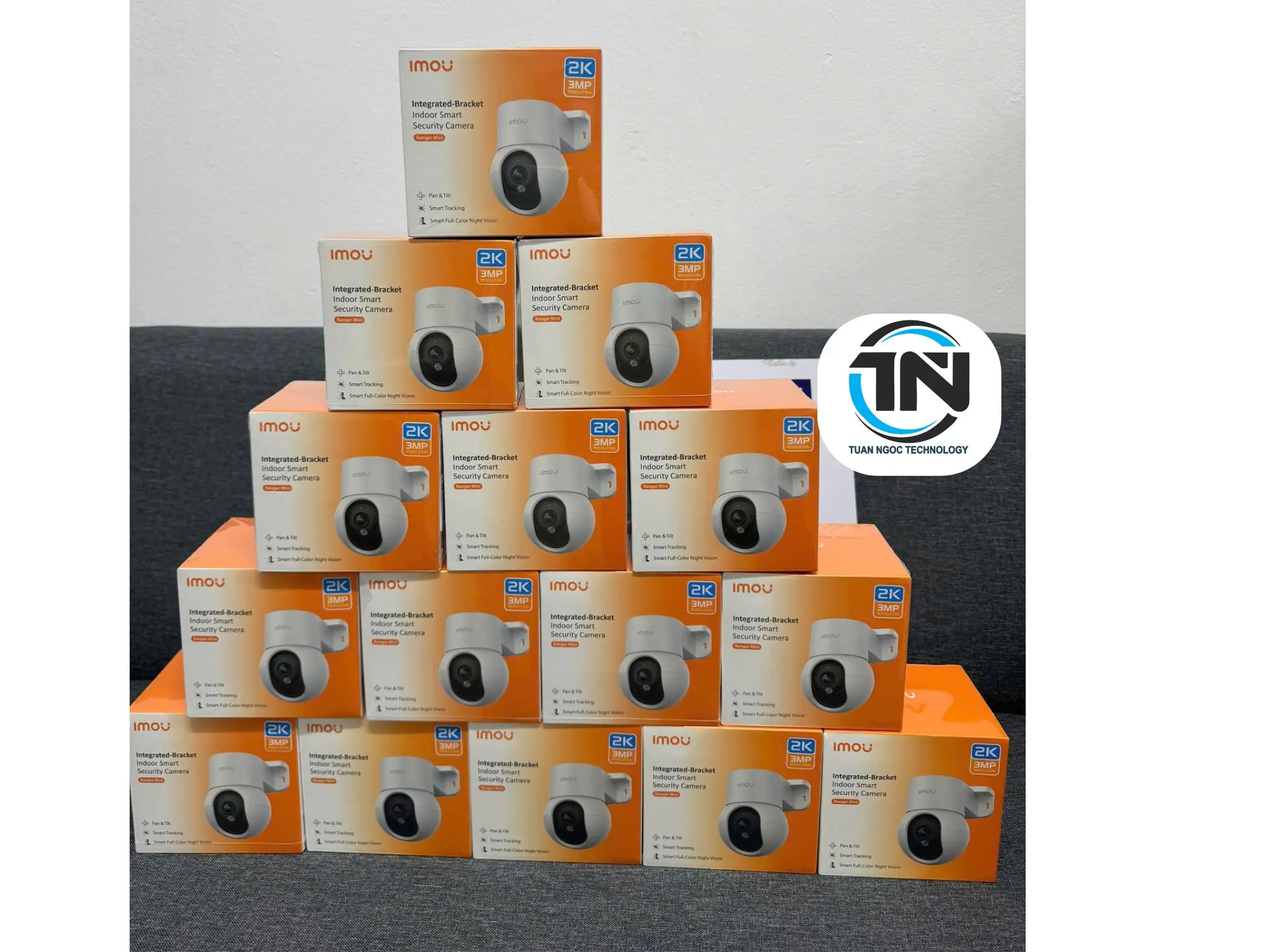 Camera Imou IPC-K2MP-3H1WE - 3MP, xoay 360, đàm thoại 2 chiều, tặng hộp KT khi mua cùng thẻ