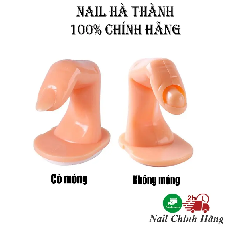 Phụ kiện nail ngón tay giả học nail, ngón tay giả tập vẽ nhựa cao cấp Chính Hãng 7