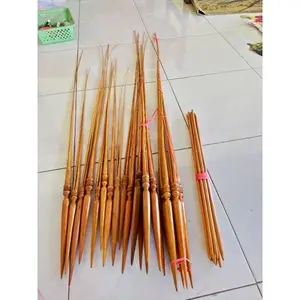 gapit wayang kayu sambung rotan ukuran werkudara [wayang kulit dari kulit asli]