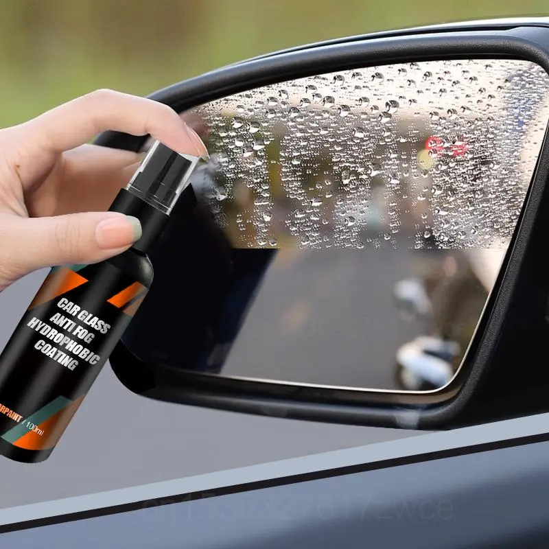 200ml Car Water Repellent Spray (2 Counts), Anti-rain Coating Spray For Car Glass, Hydrophobic Cars Liquid Windshield Spray 0