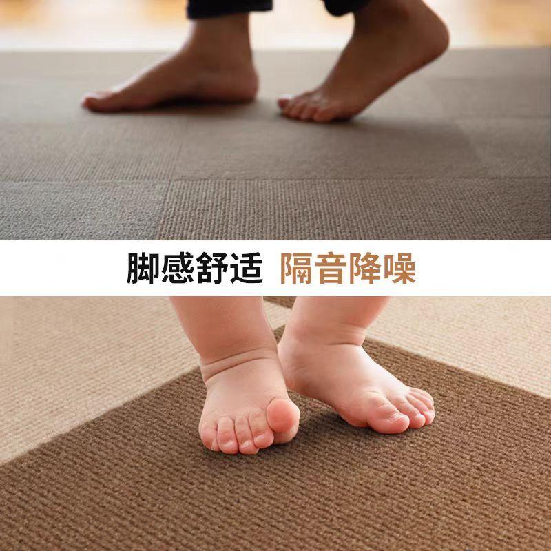 Thảm Ghép Nối, Sử Dụng Mùa Đông, Tự Dính, Không Keo, Không Cần Bảo Trì, Bảo Vệ Toàn Diện, Hình Vuông, Thảm Tập Bò, Thích Hợp Cho Phòng Khách Và Phòng Ngủ, Thảm Trải Sàn Chống Trượt, Được Thu Thập Bởi 14k Người 8