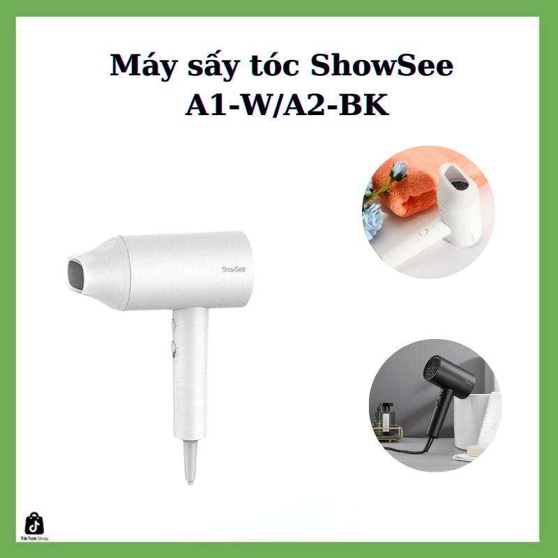 Máy sấy tóc ShowSee A1W/A2-BK 1800W, bảo hành 3 tháng Vietnam Máy tạo ion âm