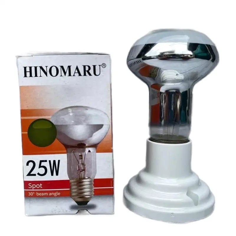 lampu UVA NR63 sprot pemanas reptil HINOMARU / LAMPU PENGHANGAT AYAM / MAKANAN LAMPU PIJAR SPOT NR63 25W/40W/60W Lampu ayam 0