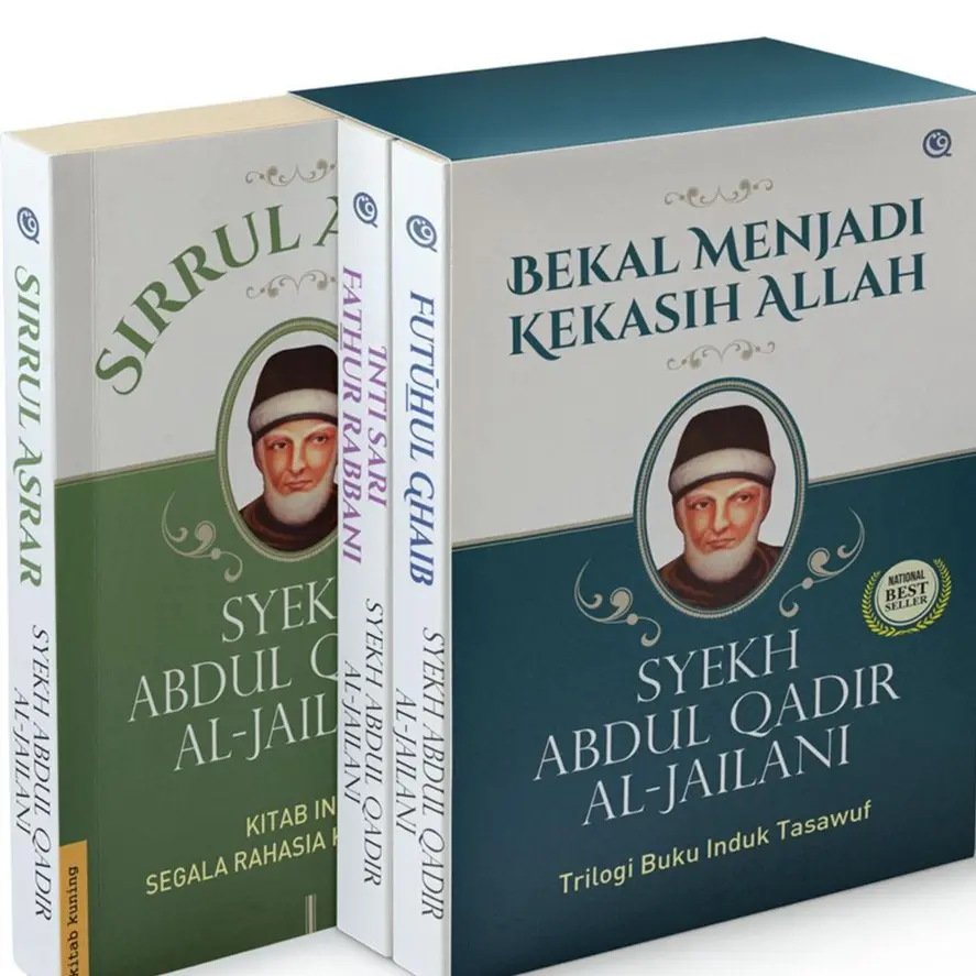 Bekal Menjadi Kekasih Allah Trilogi Buku Induk Tasawuf - Syekh Abdul Qadir al-Jailani - QAF Soft Cover Edisi Reguler