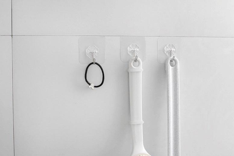 Product Introduction of SHOPDIY Magic Hook Wall Hook No Punch Strong Adhesive Hook Screw Sticker Sucker Hanging Kitchen Bathroom Bracket Steel Supplies 33
