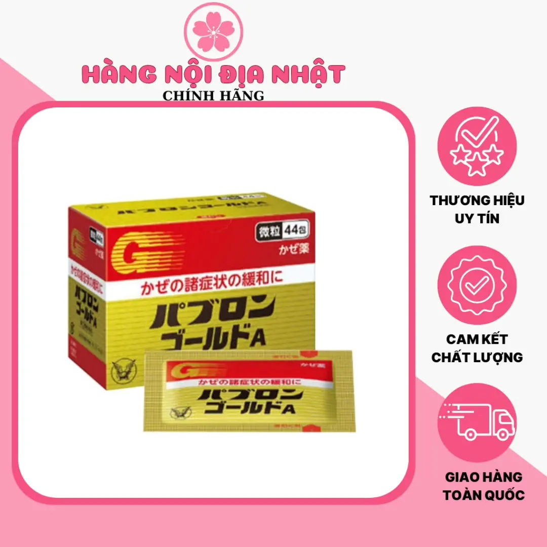 Bột Uống Cảm Cúm Taisho Pabron Gold A (44 Gói) - Nhật Bản