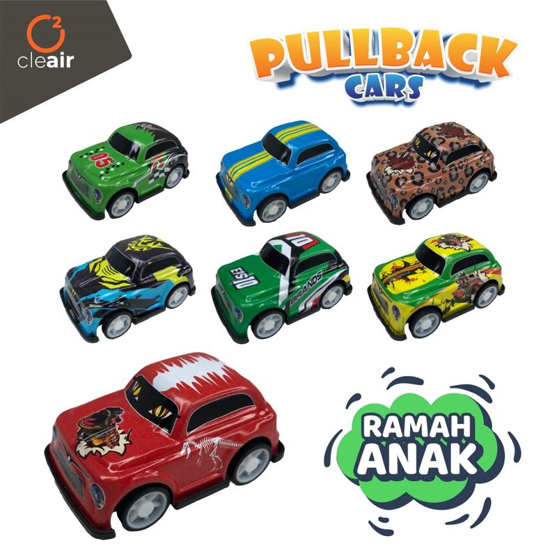 PAKET KOMPLIT 25Pcs Metal Pullback Toys Mobil mini Pullback Pesawat Pullback MIX 2