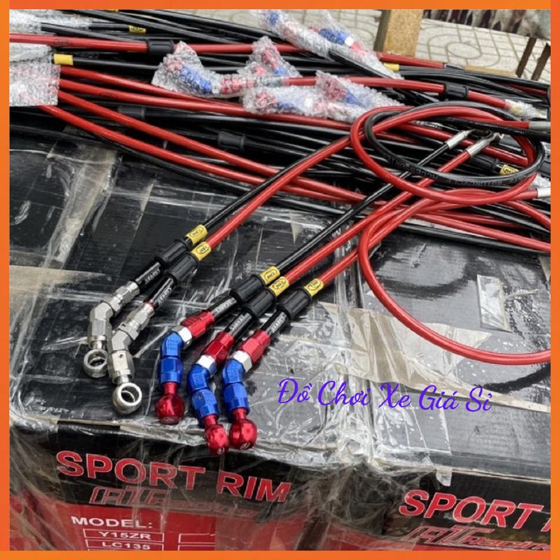 [ Giá Sỉ ] Dây Dầu Hel Earl Bấm Đầu Full Inox 304, Đầu Nhôm