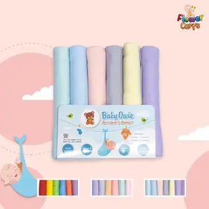 Baby Owie Bedong Rainbow/Soft Pastel/Girl Edition 115x90 (1 pak 6 Pcs)