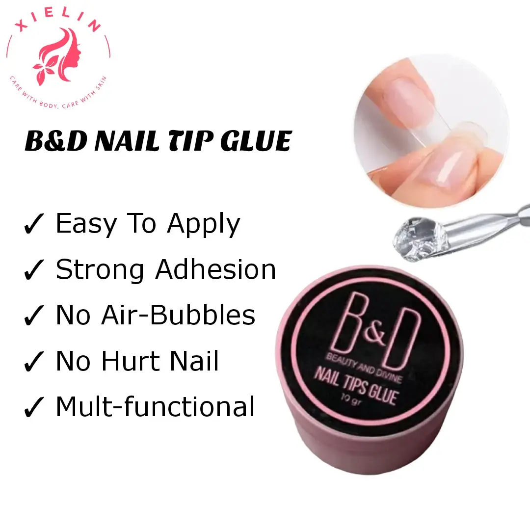 B&D NAIL SOFT TIP GLUE FOR NAIL EXTENSION