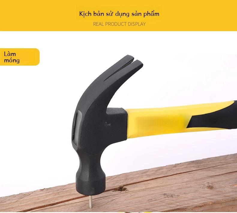 Product Introduction of Búa Đinh, Cấp Công Nghiệp, Búa Chế Biến Gỗ, Búa Đa Năng, Búa Đồ Trang Trí Chế Biến Gỗ Gia Dụng, Búa Vuốt, Dụng Cụ Cầm Tay Gia Đình búa  gõ búa  đa búa  đập 6