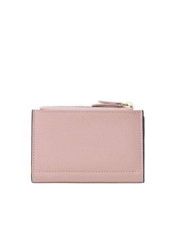 Women's Simple Plain Color Zipper Coin Purse, Casual Versatile Small Pu Card Holder, Simple All-match Purse for Daily Used 3