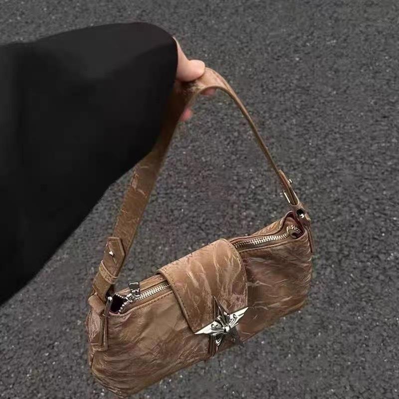Tas wanita tas selempang lipit bintang berujung lima tas bahu ketiak 1