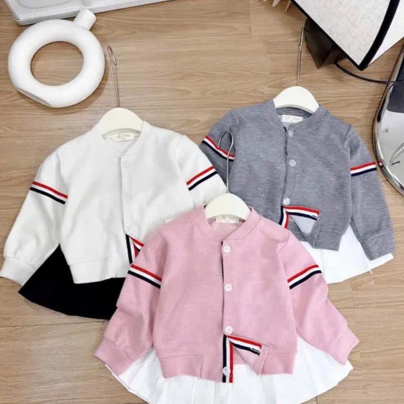  Áo Khoác Cadigan Cho Bé Gái Đi Chơi Đi Học Chất Liệu Len Lông Mềm Mại Thiết Kế Xinh Xắn Phù Hợp Cho Bé Dưới 1m3 Không Kèm Váy 