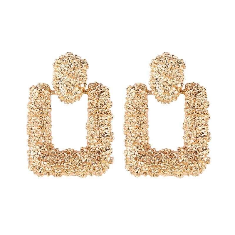 Product Introduction of Simulated Pearl Stud Fashion Long Statement Earrings for Womenn Party Wedding Female Jewelry Gift 8