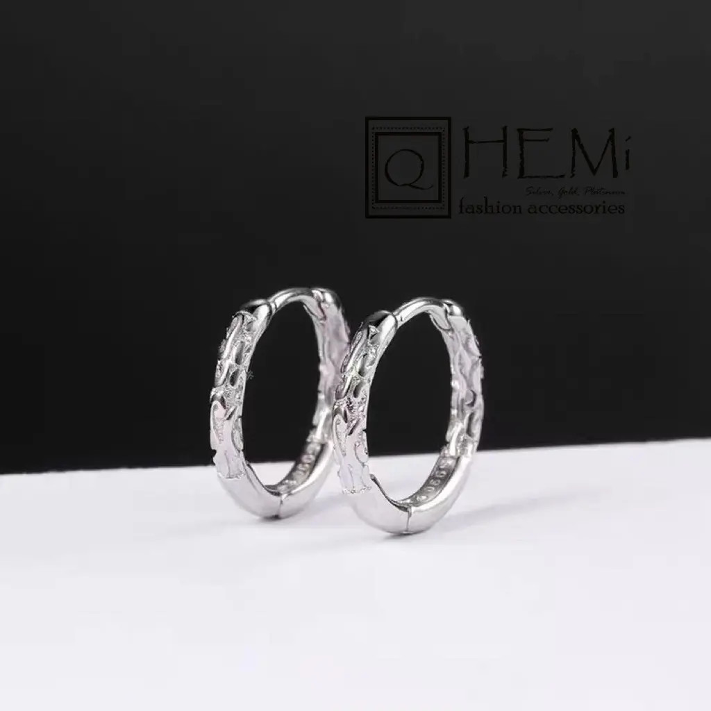 Khuyên Tai Bạc Sunwukong | Bạc S925 | Size 14mm