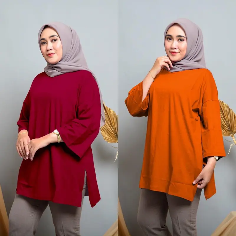 [ MILIO ] - TUNIK OOTD REYNATA OVERSIZED / ATASAN WANITA JUMBO LD 130 BABYTERRY PREMIUM 0