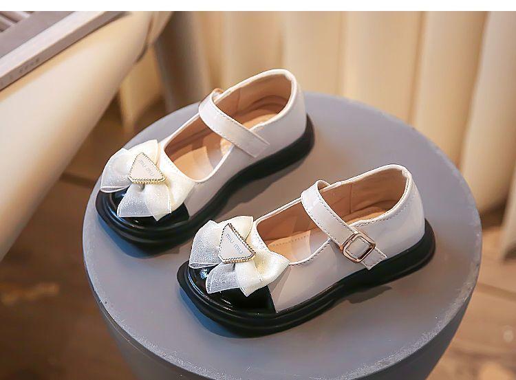 Product Introduction of Giày Bé Gái, Phong Cách Anh Quốc, Giày Da Nhỏ Dành Cho Trẻ Em, Hàng Mới Về Mùa Lò Xo Và Mùa Thu 2024, Giày Công Chúa Bé Gái, Thiết Kế Thời Trang, Màu Đen, Nhẹ 12