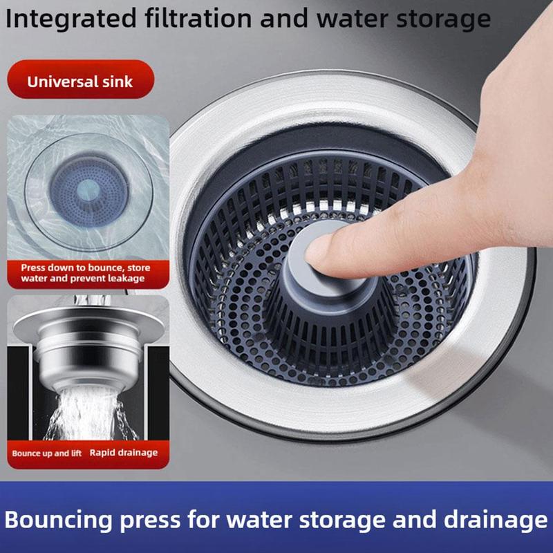 Kitchen Sink Bounce Filter Vegetable Basin Bounce Filter Sin - TikTok ...