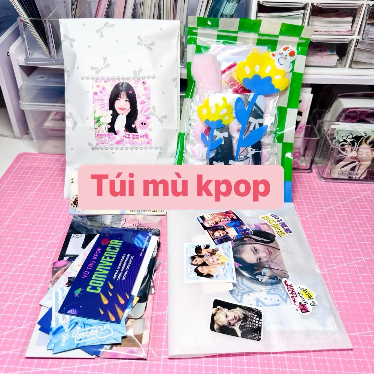 Túi mù Kpop siêu xinh siêu nhiều quà