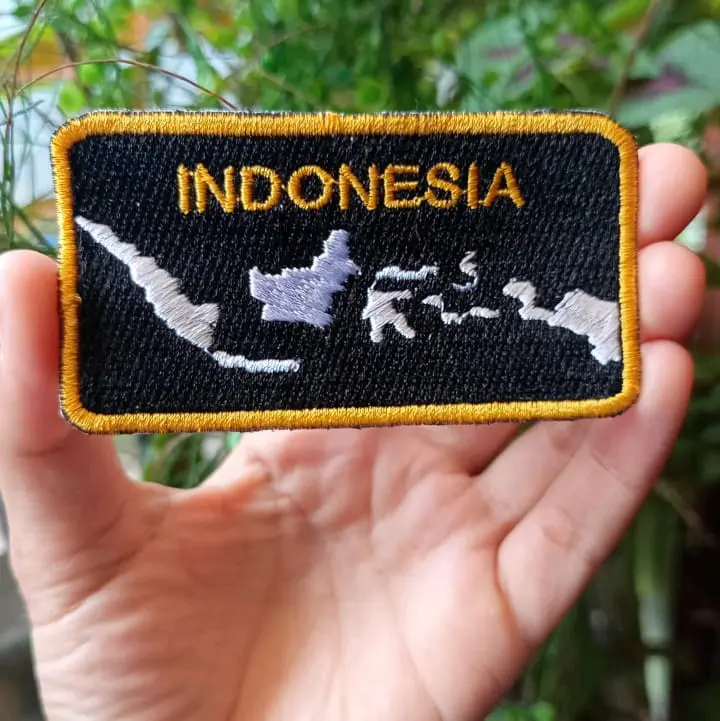 patch bordir bendera Indonesia 4