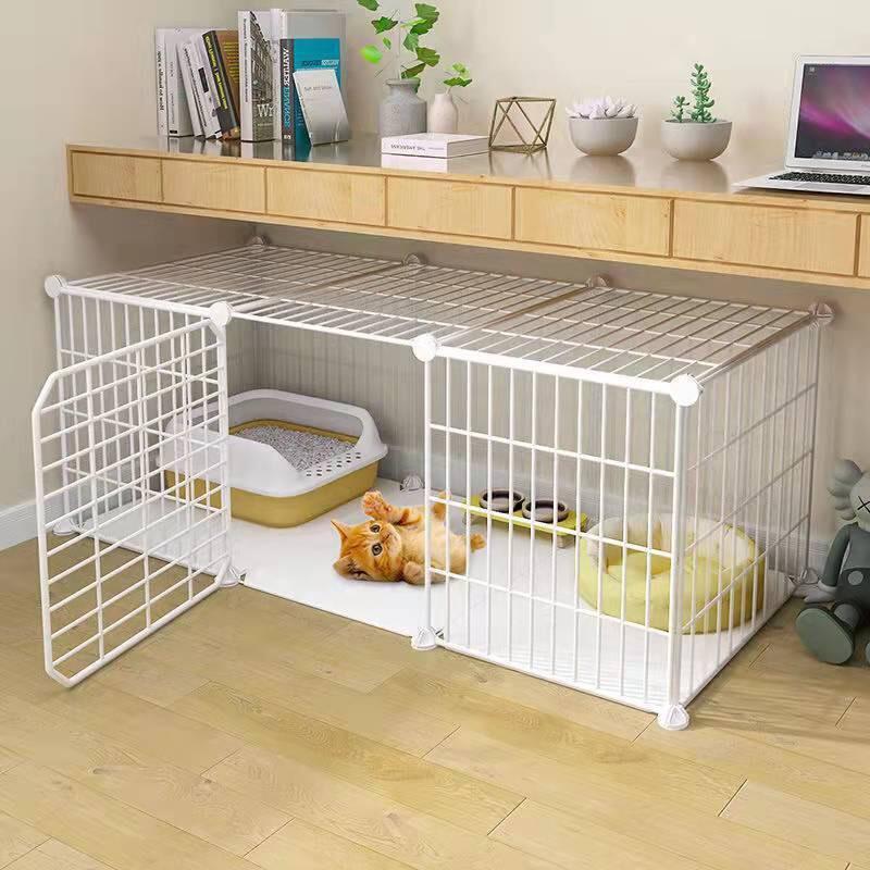 BỘ COMBO CHUỒNG MÈO ,CHUỒNG CHÓ ,CHUỒNG QUÂY DƯỚI 6KG LẮP GHÉP SƠN TĨNH ĐIỆN CHO PET