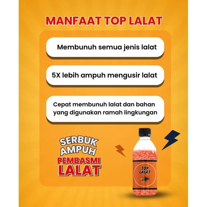 TOP LALAT BELI 2 DAPAT 3 Racun Lalat  Pembasmi Lalat 100% Ampuh Anti Lalat 2