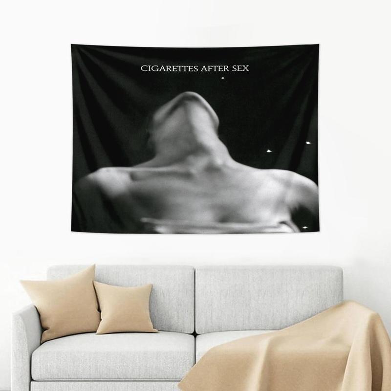 Creative Black Aesthetic Fun Tapestry, Wall Hanging Art Party Decoration, Suitable for Home Decoration Bedrooms, Expert Live Streaming Photo Decoration Tapestry 0